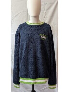 Seattle Seahawks / FOCO / NFL Sherpa Sweatshirt - NWT Mens XL